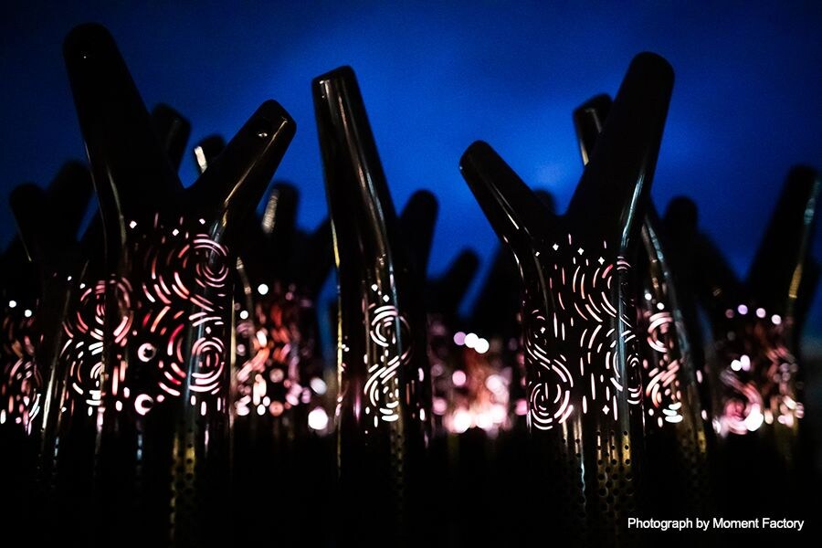 案例|AG旗舰厅为壮观的Kamuy Lumina魔法夜行旅游项目提供配乐设备